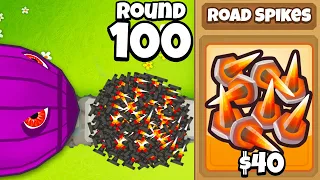 Can I WIN With ONLY Road Spikes?!