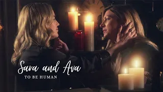 To Be Human || Sara and Ava || Legends of Tomorrow