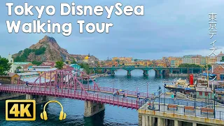 [JAPAN WALK] Tokyo DisneySea Walking Tour (Aug.2021)