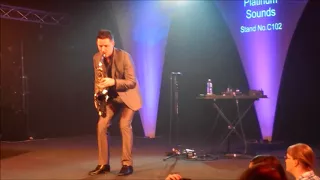 James Brown - I Feel Good - LIVE Saxophone cover by TheSaxWalker