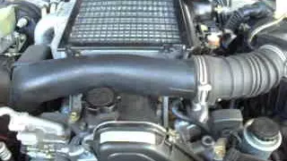 PRADO 1KZ-TE ENGINE RUNNING AT NARELLAN AUTO PARTS PLUS