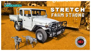 STRETCH FARM STRONG - Wayne's Extra Cab HJ47 - Mr Landcruiser