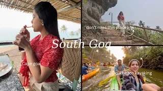 Exploring South Goa 😍| Kayaking and Cola Beach🌴| Cape Goa| Breathtaking views...