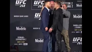 Justin Gaethje and Michael Chandler Face Off for UFC268