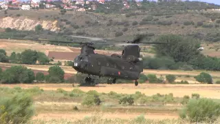 chinook en la sierra de madrd