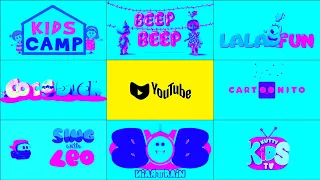 Best logo Compilation effects: Kids camp, beep beep, lalafun, YouTube , Bob the train logo Effects