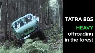 Tatra 805 / heavy offroading in the forest #1