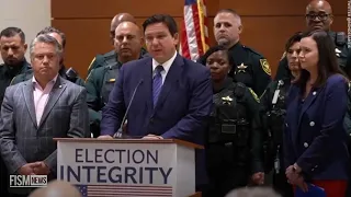 DeSantis Announces 20 Floridians Arrested and Charged With Voter Fraud