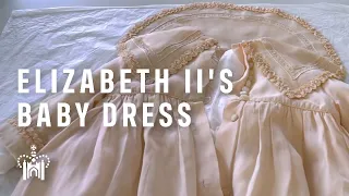 HM Queen Elizabeth II's baby dress undergoes conservation