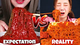 EXTREMELY SPICY COLD NOODLES VS MUKBANGERS!🌶️🍜🥵🔥