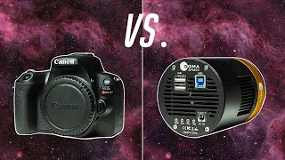 Modified DSLR vs. Dedicated Astronomy Camera with a Budget Kit