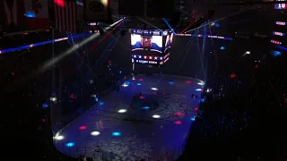 2018 Blue Jackets Opening Night Ceremony