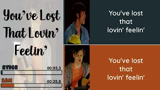 Glee - You've Lost That Lovin' Feelin' | Line Distribution + Lyrics