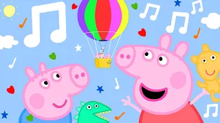 Peppa Pig en Español 🎵 Voy en globo | Canta con Peppa | Pepa la cerdita