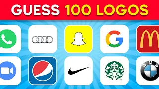 Guess the Logo | Famous Logos | Logo Quiz 🎉