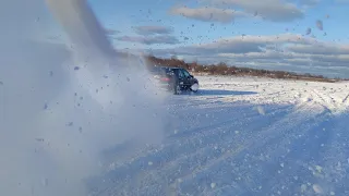 Дрифт на переднем приводе SAAB 9000 3