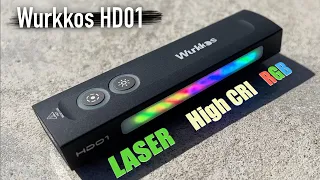 ИНТЕРЕСНЫЙ EDC ФОНАРЬ Wurkkos HD01 - Лазер, High CRI, RGB