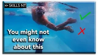 You are swimming backstroke wrong! (probably) Faster technique