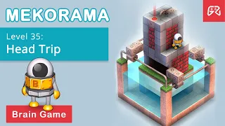 Mekorama Level 35 - Head Trip walkthrough gameplay - Episode 35 | Game Zone