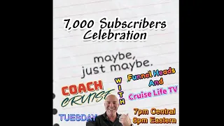 CELEBRATION MAYBE?! 7,000 SUBSCRIBERS on YOUTUBE