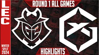 G2 vs GX Highlights ALL GAMES | LEC Winter 2024 Playoffs Upper Round 1 | G2 Esports vs GiantX