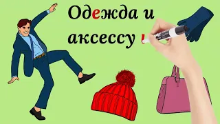 Одежда 2. Clothes part 2. Kleidung. Learn Russian with cartoons. Russisch lernen. РКИ.