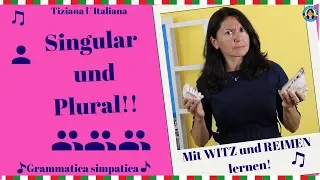 Die Pluralform auf Italienisch: Wie wird der Plural gebildet? Italienisch sehr leicht gemacht.