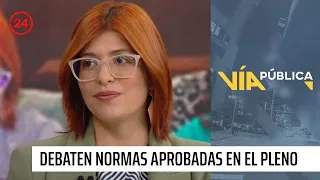 Consejeras constitucionales debaten normas aprobadas en el pleno  | 24 Horas TVN Chile