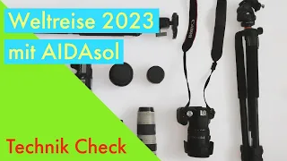 AIDA Weltreise 2023 mit AIDAsol - Der Technik-Check
