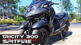 ★🔥🔴 Yamaha Tricity 300 - 2020 ★ Review & TestRide ★🔥🔴 - PORTUGUES 💯✅