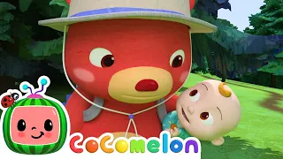 The Bear Went Over the Mountain | CoComelon Animal Time - Learning with Animals | Nursery Rhymes