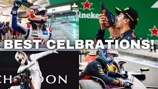 F1'S BEST CELEBRATIONS! ( Part 1 )