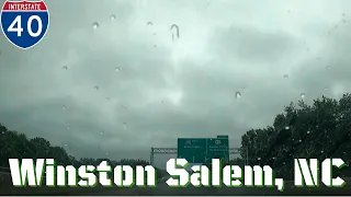 I-40 Winston-Salem, NC to Clemmons, NC in an Epic Downpour