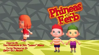 Mom! Phones and Ferb are making a title sequence! (Animal Crossing Version)
