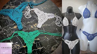 Crochet Pineapple Behavior Bikini Bottom | Lacy Pineapple Bikini Bottom