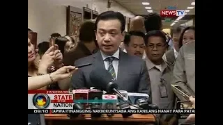 SONA: Ilang senador, may agam-agam sa pagkakaaresto kay Sen. Trillanes