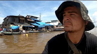 The Floating Market of Iquitos, Peru! 🇵🇪 (Belen Market)