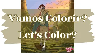 Vamos Colorir? Let's Color? #018
