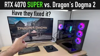 RTX 4070 SUPER vs Dragon's Dogma 2 [4K, 1440p, 1080p benchmark & performance analysis]