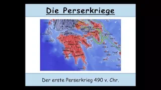 Der erste Perserkrieg 490 v. Chr. (Schlacht bei Marathon | Athen | Sparta | Antike)