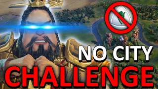 I Didn't Settle A SINGLE City As Unifier Qin Shi Huang In Civ 6 - NO SETTLE CHALLENGE