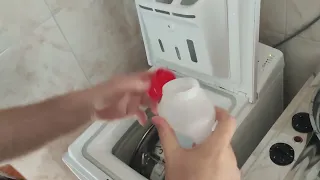 How to use top loading washing mashine