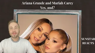 Ariana Grande - yes, and? with Mariah Carey (official lyric video) REACTION #arianagrande