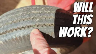 Does Slime sealant work on completely flat tires?