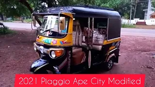 2021 Piaggio Ape City | Modified | New Seats | Sound System