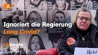 #NichtGenesen-Protest: Long-Covid-Betroffene fordern mehr Hilfe & Forschung | ZDFheute live