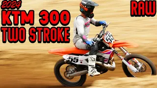 2024 KTM 300SX TWO STROKE RAW