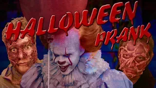 Пранк на хэллоуин /  Halloween prank