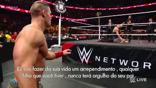 Raw 29/12/2014 Seth Rollins forces John Cena to reinstate The Authority Legendado {PT-BR}