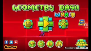 Баг в игре Geometry Dash world